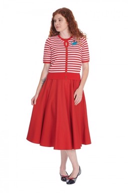 Polly-May skirt Red